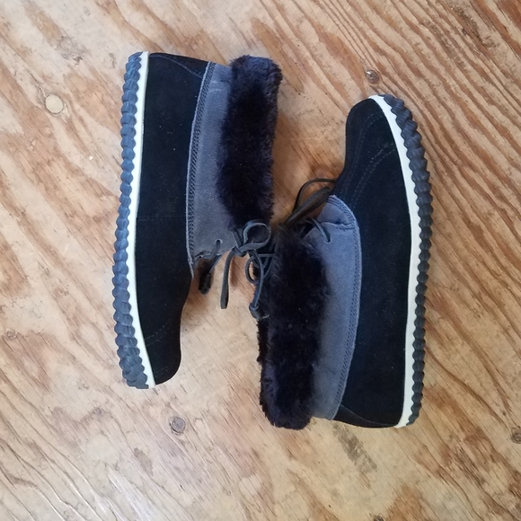 Sperry Black Elayna Duck Boot 8M - Picture 6 of 8